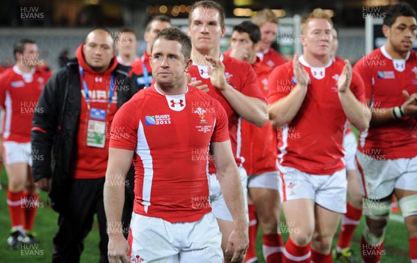 21.10.11 - Wales v Australia - Rugby World Cup Bronze Final - Shane Williams of Wales looks dejected at the end of the game. 