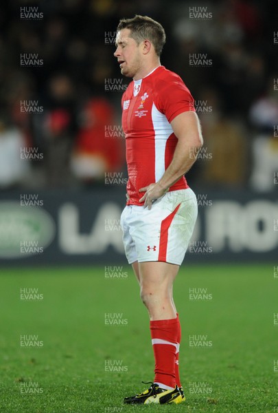 21.10.11 - Wales v Australia - Rugby World Cup Bronze Final - Shane Williams of Wales looks dejected at the end of the game. 
