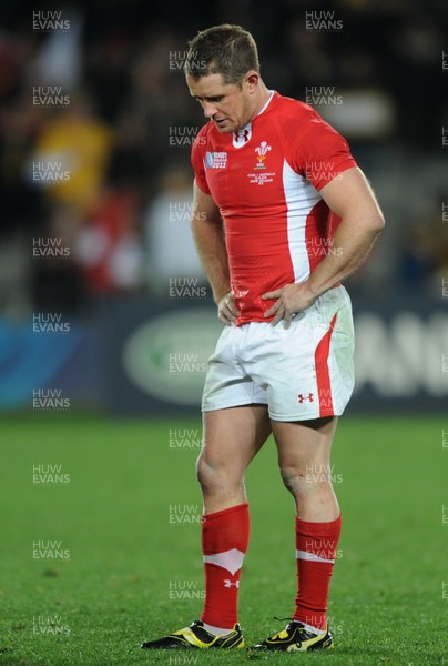 21.10.11 - Wales v Australia - Rugby World Cup Bronze Final - Shane Williams of Wales looks dejected at the end of the game. 
