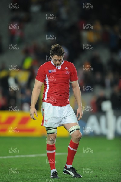21.10.11 - Wales v Australia - Rugby World Cup Bronze Final - Ryan Jones of Wales looks dejected at the end of the game. 