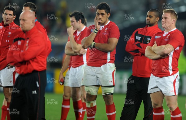 21.10.11 - Wales v Australia - Rugby World Cup Bronze Final - Toby Faletau of Wales looks dejected at the end of the game. 