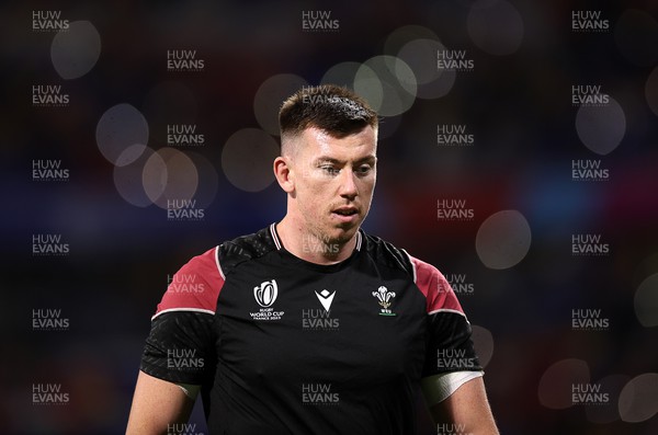 240923 - Wales v Australia - Rugby World Cup France 2023 - Pool C - Adam Beard of Wales during the warm up