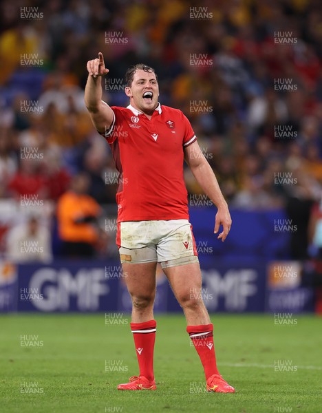 240923 - Wales v Australia - Rugby World Cup France 2023 - Pool C -  Ryan Elias of Wales