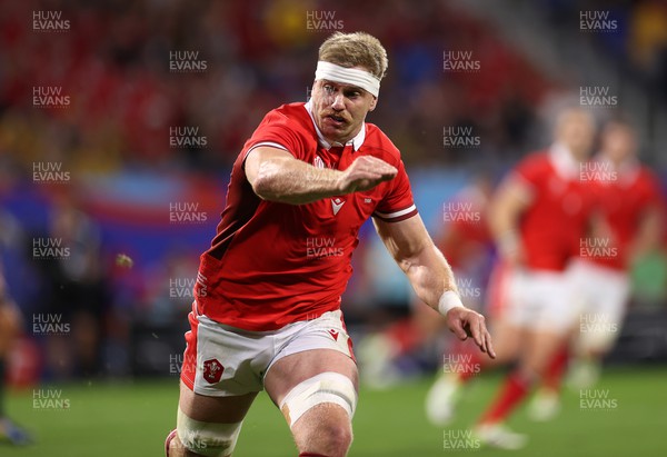 240923 - Wales v Australia - Rugby World Cup France 2023 - Pool C - Aaron Wainwright of Wales 