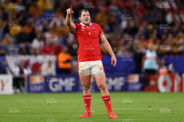 240923 - Wales v Australia - Rugby World Cup France 2023 - Pool C - Ryan Elias of Wales 