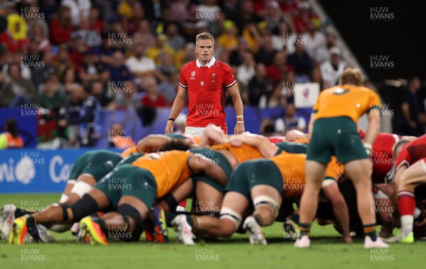 240923 - Wales v Australia - Rugby World Cup France 2023 - Pool C - Gareth Anscombe of Wales 