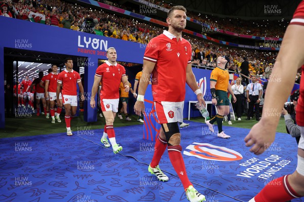 240923 - Wales v Australia - Rugby World Cup France 2023 - Pool C - Dan Biggar of Wales walks out the tunnel
