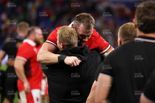 240923 - Wales v Australia - Rugby World Cup France 2023 - Pool C - Nick Tompkins of Wales at full time