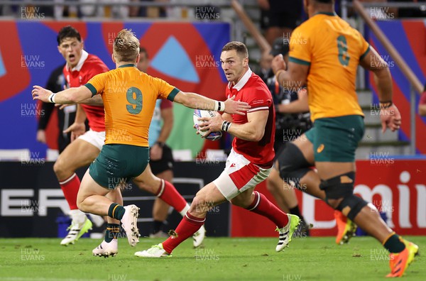 240923 - Wales v Australia - Rugby World Cup France 2023 - Pool C - George North of Wales 