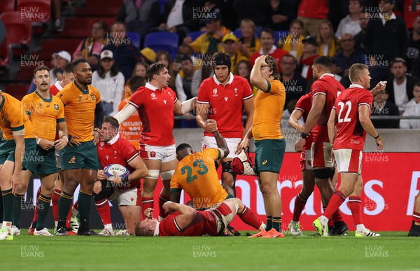 240923 - Wales v Australia - Rugby World Cup France 2023 - Pool C - Wales at full time