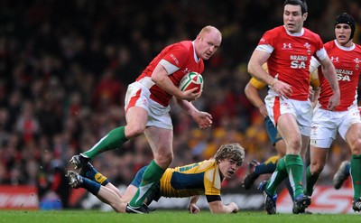 28.11.09 - Wales v Australia - Invesco Perpetual Series 2009 - Wales' Martyn Williams. 