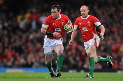 28.11.09 - Wales v Australia - Invesco Perpetual Series 2009 - Wales' Matthew Rees. 