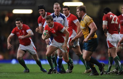 28.11.09 - Wales v Australia - Invesco Perpetual Series 2009 - Wales' Dwayne Peel. 