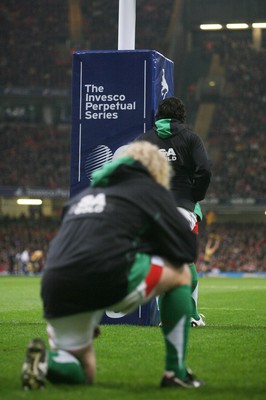 28.11.09 Wales v Australia... Invesco branding... 