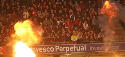 28.11.09 Wales v Australia... Invesco branding... 
