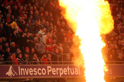 28.11.09 Wales v Australia... Invesco branding... 