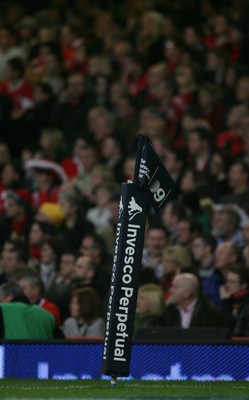28.11.09 Wales v Australia... Invesco branding... 
