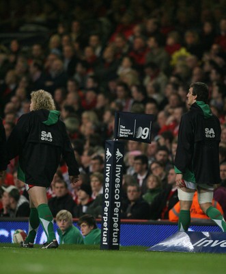 28.11.09 Wales v Australia... Invesco branding... 