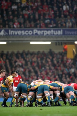 28.11.09...Wales v Australia, Invesco Perpetual 2009 Series. 