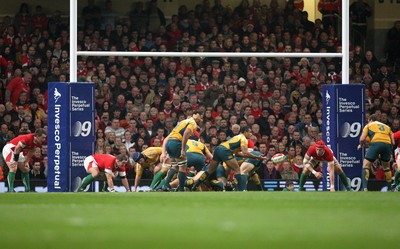 28.11.09...Wales v Australia, Invesco Perpetual 2009 Series. 