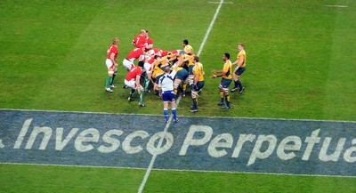 28.11.09 - Invesco Perpetual Rugby. Wales v Australia  