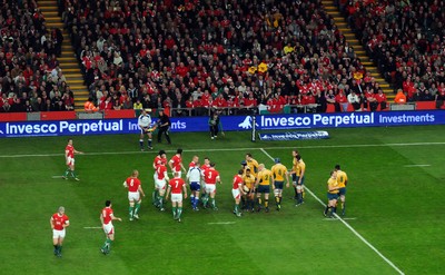 28.11.09 - Invesco Perpetual Rugby. Wales v Australia  