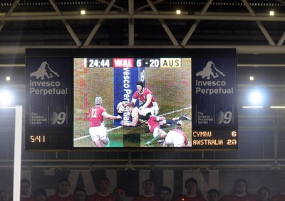 28.11.09 - Invesco Perpetual Rugby. Wales v Australia  