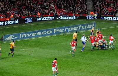 28.11.09 - Invesco Perpetual Rugby. Wales v Australia  