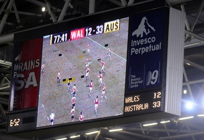 28.11.09 - Invesco Perpetual Rugby. Wales v Australia  