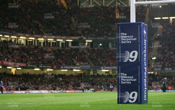28.11.09 Wales v Australia... Invesco branding... 