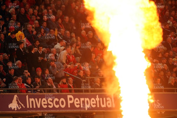 28.11.09 Wales v Australia... Invesco branding... 