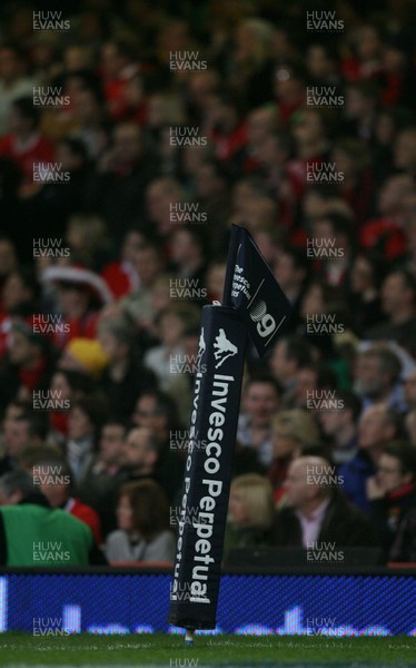28.11.09 Wales v Australia... Invesco branding... 