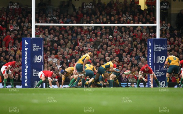 28.11.09...Wales v Australia, Invesco Perpetual 2009 Series. 