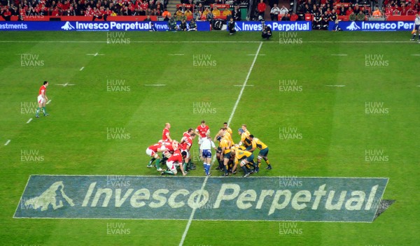 28.11.09 - Invesco Perpetual Rugby. Wales v Australia  