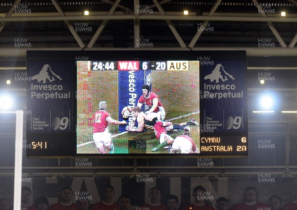 28.11.09 - Invesco Perpetual Rugby. Wales v Australia  