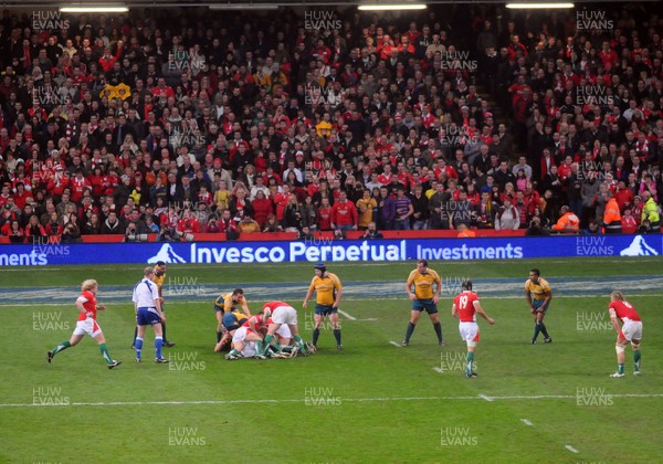 28.11.09 - Invesco Perpetual Rugby. Wales v Australia  