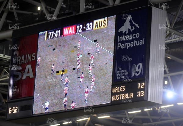 28.11.09 - Invesco Perpetual Rugby. Wales v Australia  