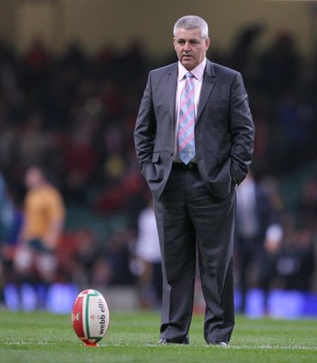 29.11.08 Wales v Australia... Wales' Coach Warren Gatland before kick off. 