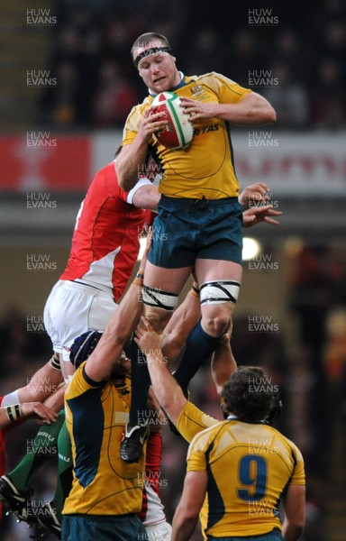 29.11.08 - Wales v Australia - Invesco Perpetual Series 2008 - Australia's Richard Brown 