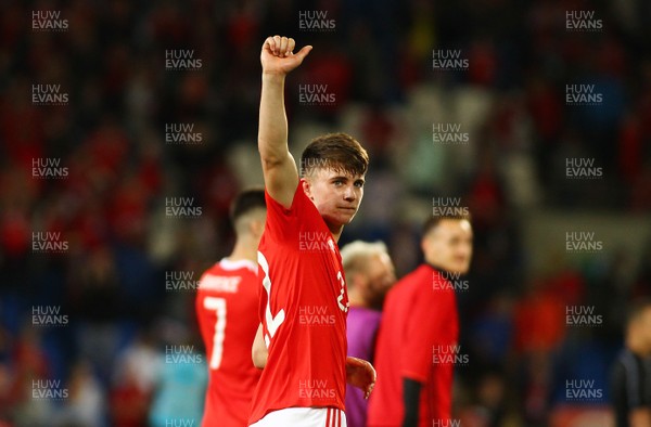 020917 - World Cup Qualifier -  European Group D - Wales v Austria - Ben Woodburn of Wales salutes the crowd after the final whistle