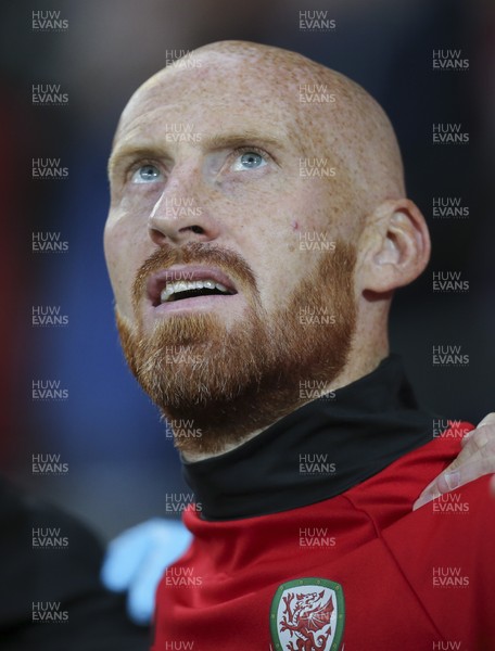 020917 - Wales v Austria, FIFA World Cup 2018 Qualifier - James Collins of Wales