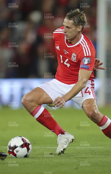 020917 - Wales v Austria, FIFA World Cup 2018 Qualifier - David Edwards of Wales during the match