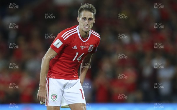 020917 - Wales v Austria, FIFA World Cup 2018 Qualifier - David Edwards of Wales during the match