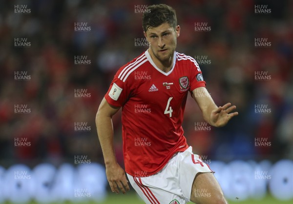 020917 - Wales v Austria, FIFA World Cup 2018 Qualifier - Ben Davies of Wales during the match