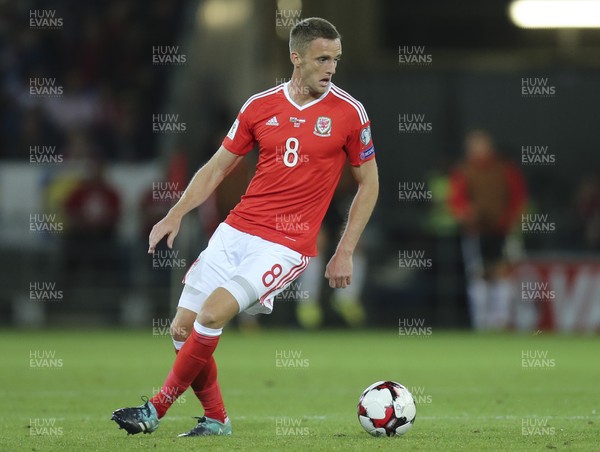 020917 - Wales v Austria, FIFA World Cup 2018 Qualifier - Andy King of Wales during the match