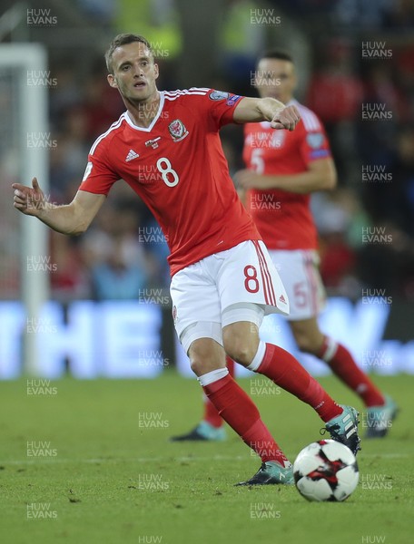 020917 - Wales v Austria, FIFA World Cup 2018 Qualifier - Andy King of Wales during the match