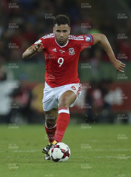 020917 - Wales v Austria, FIFA World Cup 2018 Qualifier - Hal Robson-Kanu of Wales during the match