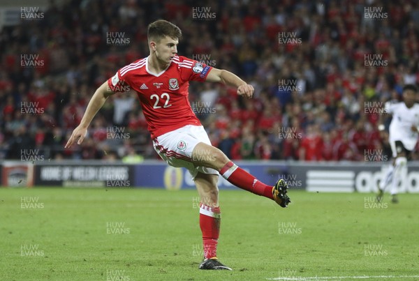 020917 - Wales v Austria, FIFA World Cup 2018 Qualifier - Ben Woodburn of Wales during the match