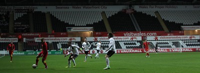 060213 - Wales v Austria, Vauxhall International Friendly Match, Swansea - Wales take on Austria at the Liberty Stadium, Swansea, in front of thousands of empty seats