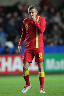 060213 - Wales v Austria, Vauxhall International Friendly Match, Swansea - Wales' Craig Bellamy 